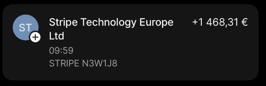 Stripe Notification 8